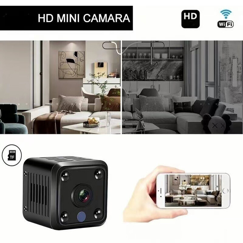 Xiaomi X6 Mini Camera HD Smart Life Bezdrôtová WiFi diaľková monitorovacia kamera so vstavanou batériou 1080P Video Nočná domáca bezpečnostná kamera