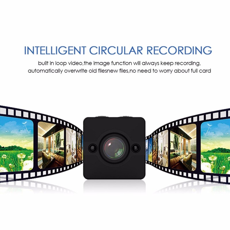 SQ12 HD auto domáca CMOS senzor mini kamera mikro kamera vodotesná MINI videokamera malá kamera DVR mini videokamera PK SQ10 SQ11