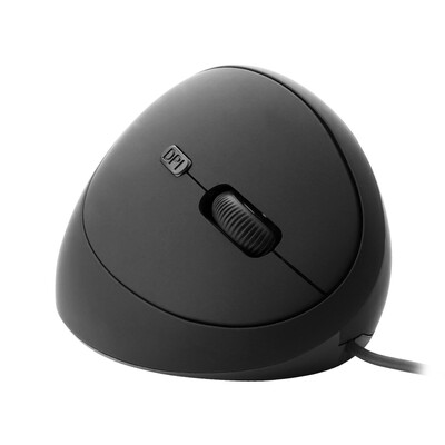 Ergonomiska vertikāla vadu pele, 4 pogas 800/1200/1600 DPI USB datorpele Gamer Biroja peles Plaukstas locītavas Healthy Mause klēpjdatoram