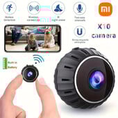 Xiaomi X10 1080P mini kamera WiFi bezvadu drošības kamera drošības aizsardzība balss video novērošana nakts versija videokamera