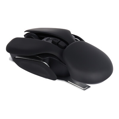 Nová nabíjateľná bezdrôtová myš 2,4 G, ergonomická herná myš s rozlíšením 1600 DPI, USB optická, cool kovová herná myš pre notebooky a počítače