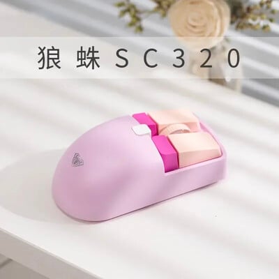Bezdrôtová myš AULA SC320, duálny režim, ergonomická Bluetooth myš, nabíjateľná, s dlhou výdržou batérie, myš pre PC, kancelárske príslušenstvo, darčeky