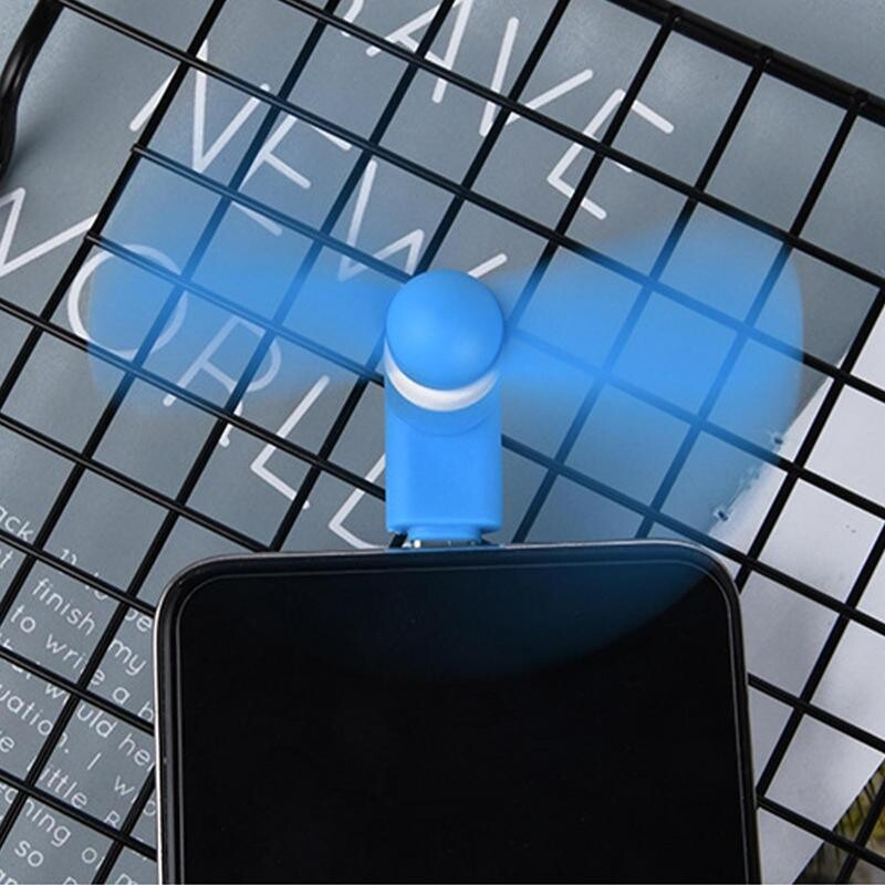 Mini ventilators C tipa ventilators Power Bank klēpjdatora datora maiņstrāvas lādētājs pārnēsājams rokas ventilators Huawei ierīcei Redmi C tipa tālruņu ventilatoriem