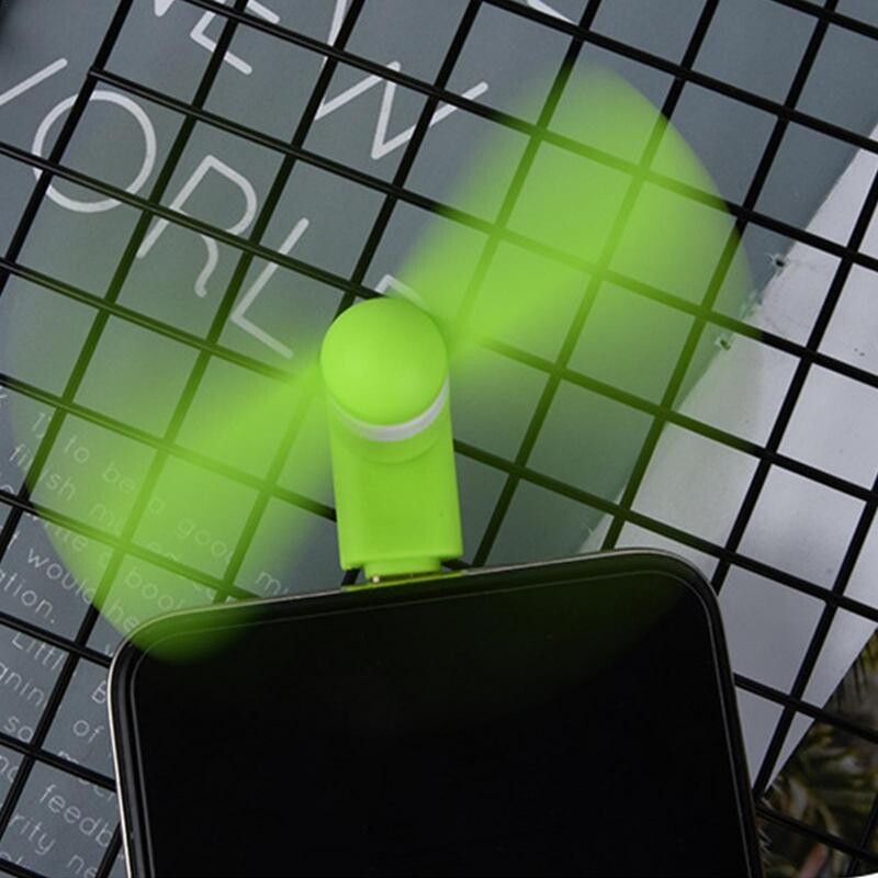 Mini ventilators C tipa ventilators Power Bank klēpjdatora datora maiņstrāvas lādētājs pārnēsājams rokas ventilators Huawei ierīcei Redmi C tipa tālruņu ventilatoriem