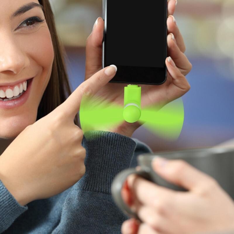 Mini ventilators C tipa ventilators Power Bank klēpjdatora datora maiņstrāvas lādētājs pārnēsājams rokas ventilators Huawei ierīcei Redmi C tipa tālruņu ventilatoriem