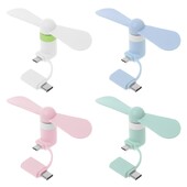 2in1 Tip C Micro USB Mini Ventilator Radiator Pentru Samsung Xiaomi Huawei HTC Phone Mini Portabil Telefon Mobil Ventilator Mic