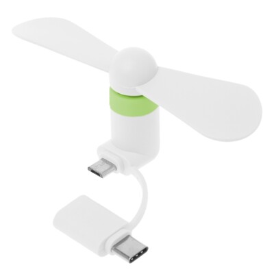 2in1 Tip C Micro USB Mini Ventilator Radiator Pentru Samsung Xiaomi Huawei HTC Phone Mini Portabil Telefon Mobil Ventilator Mic