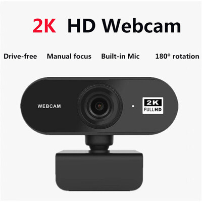 USB Webcam 1080P Mini Camera 2K Full HD Webcam with Microphone Autofocus Web Camera για υπολογιστή Υπολογιστή Laptop Online κάμερα