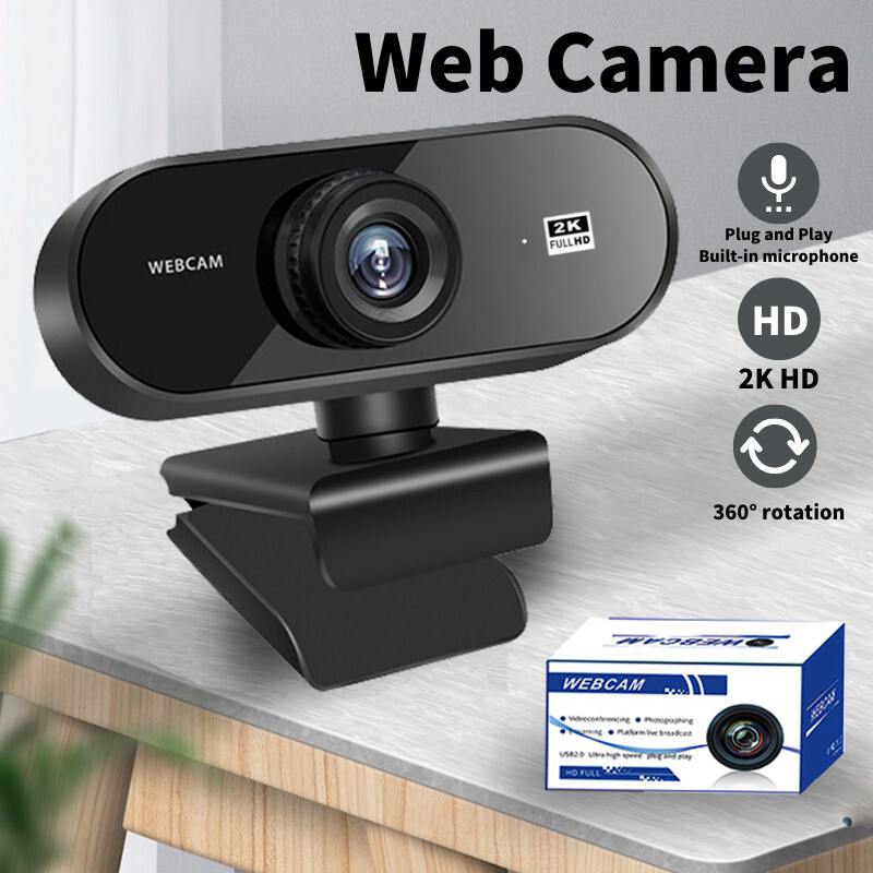 USB Webcam 1080P Mini Camera 2K Full HD Webcam with Microphone Autofocus Web Camera για υπολογιστή Υπολογιστή Laptop Online κάμερα
