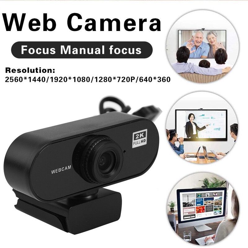 USB Webcam 1080P Mini Camera 2K Full HD Webcam with Microphone Autofocus Web Camera για υπολογιστή Υπολογιστή Laptop Online κάμερα