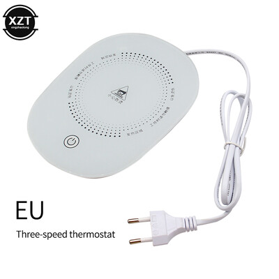 Θερμοστάτης θερμοστάτης USB EU Plug Cup Θερμοστάτης CUP για καθημερινή βάση θέρμανσης ποτών καφέ