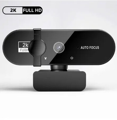 2K „Full HD“ žiniatinklio kamera su mikrofonu 4K žiniatinklio kamera 1080p mini kamera 30 kadrų per sekundę USB žiniatinklio kamera, skirta automatinio fokusavimo kompiuteriui nešiojamam kompiuteriui vaizdo įrašymo kamerai