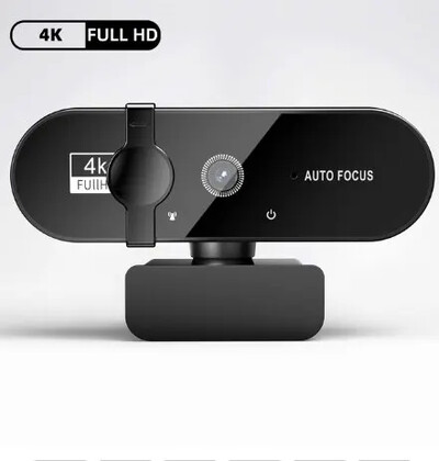 2K „Full HD“ žiniatinklio kamera su mikrofonu 4K žiniatinklio kamera 1080p mini kamera 30 kadrų per sekundę USB žiniatinklio kamera, skirta automatinio fokusavimo kompiuteriui nešiojamam kompiuteriui vaizdo įrašymo kamerai
