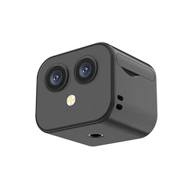 D3 mobilā tālruņa bezvadu tīkla kamera tālvadības divvirzienu domofona pārraudzības videokamera HD 4K mini bezvadu WiFi dubultā kamera