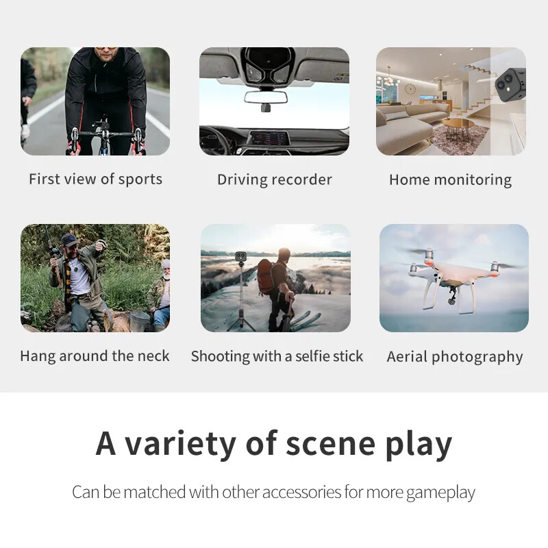 D3 mobilā tālruņa bezvadu tīkla kamera tālvadības divvirzienu domofona pārraudzības videokamera HD 4K mini bezvadu WiFi dubultā kamera