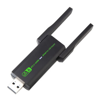 AX900 Bluetooth 5.3 USB WIFI 900Mbps двулентов безжичен USB адаптер 2.4G 5G WiFi 6 компютърна мрежова карта приемник