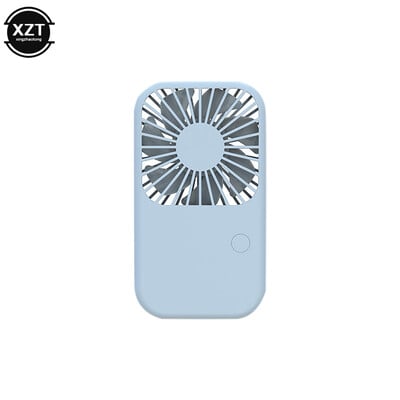 Prijenosni džepni punjivi ventilator s USB-om Ručni mini ventilator Vanjski hladnjak zraka za putovanja S Tri brzine Wind B Ventilator za uredsko stolno računalo