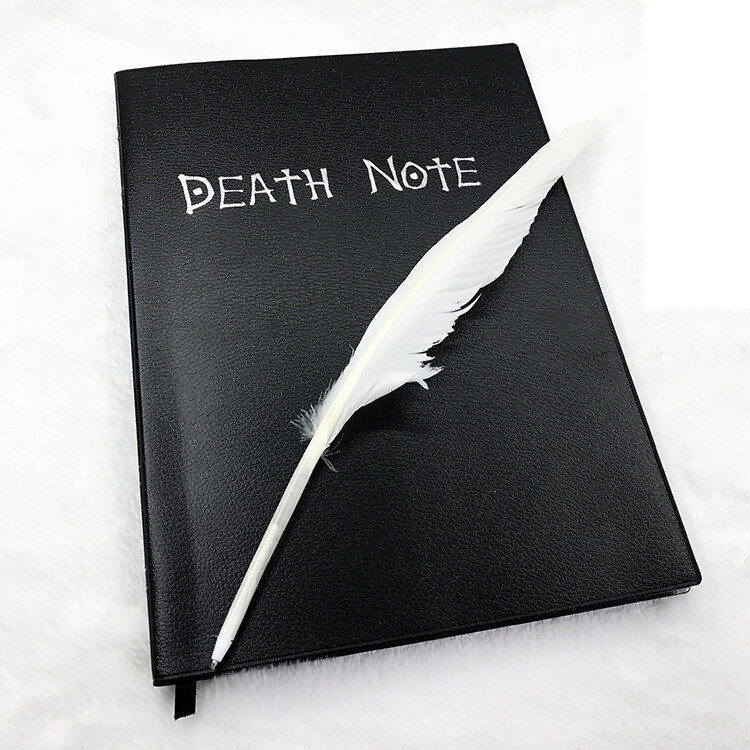 Veľkoobchod s komiksovou výstavou, zväčšený tučný kreslený zápisník Death Note bez pera, dropshipping Deathnote