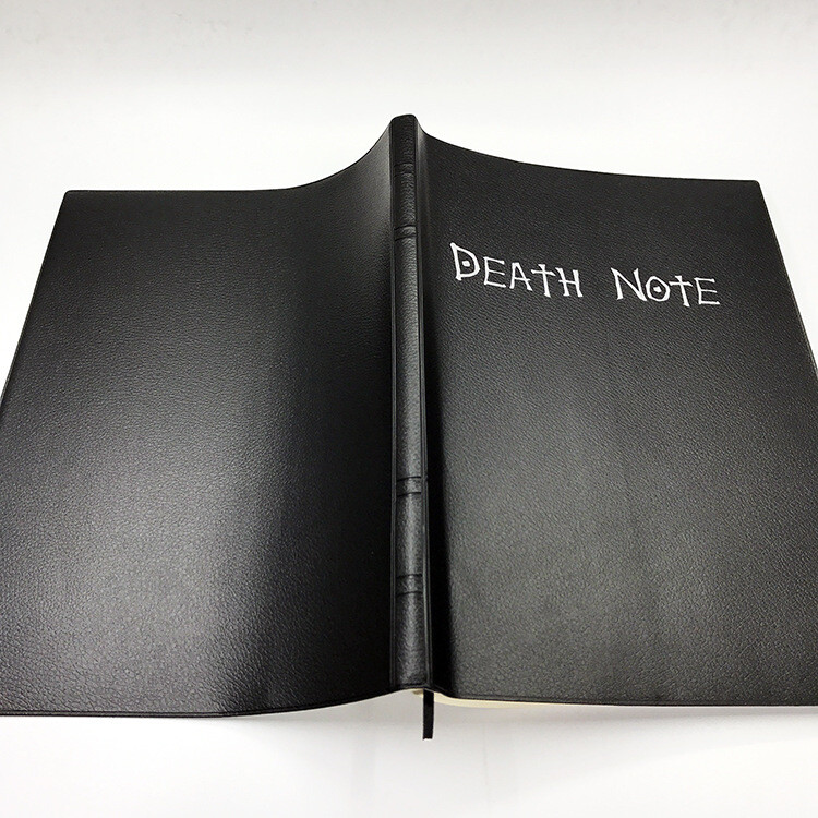 Veľkoobchod s komiksovou výstavou, zväčšený tučný kreslený zápisník Death Note bez pera, dropshipping Deathnote