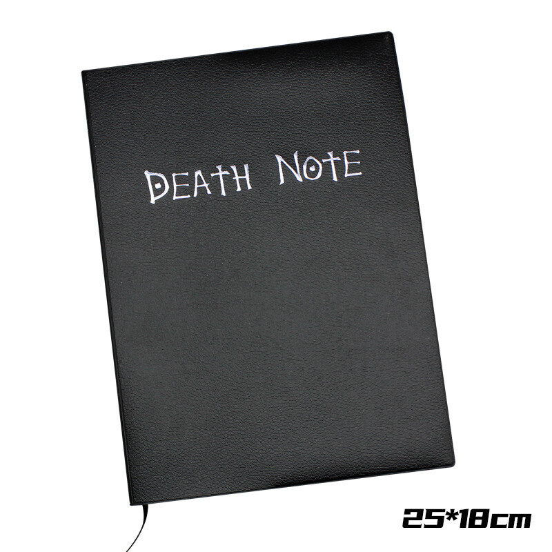 Veľkoobchod s komiksovou výstavou, zväčšený tučný kreslený zápisník Death Note bez pera, dropshipping Deathnote