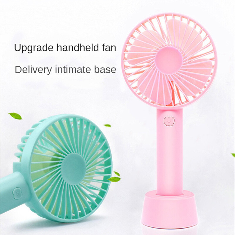 Prenosný ručný ventilátor, nabíjateľný chladiaci mini USB ventilátor s držiakom na telefón pre letnú kanceláriu, domáci vonkajší chladiaci ventilátor, stolové ventilátory