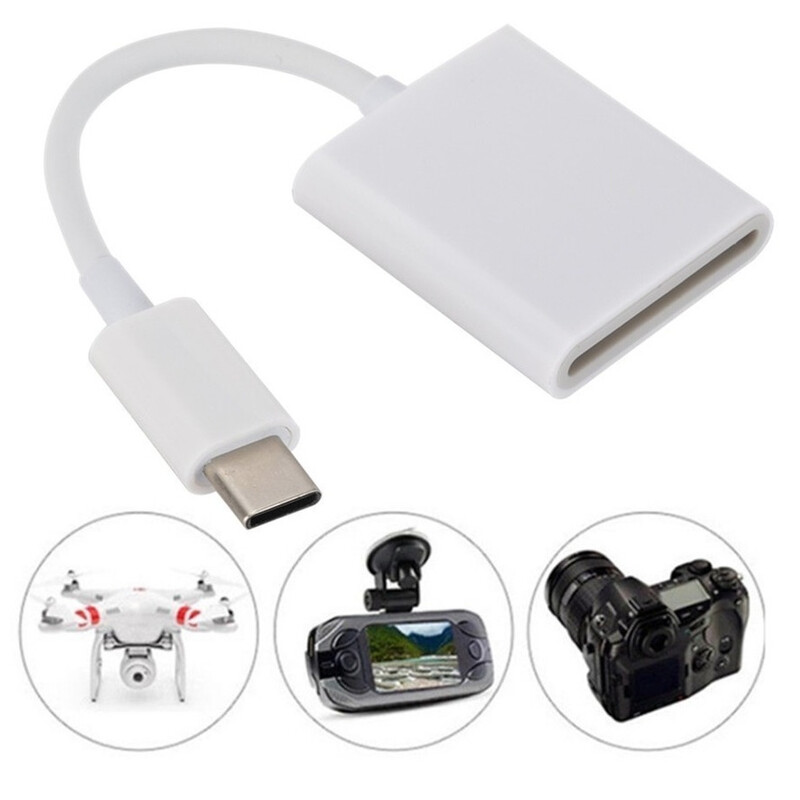 PzzPss TYPE C USB-3.1 USB-C na Micro SD SDXC čítačka kariet OTG dátový kábel TYPE C Mini adaptér pre Macbook telefón pre Samsung Huawei