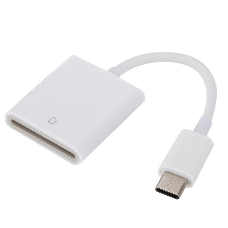PzzPss TYPE C USB-3.1 USB-C na Micro SD SDXC čítačka kariet OTG dátový kábel TYPE C Mini adaptér pre Macbook telefón pre Samsung Huawei