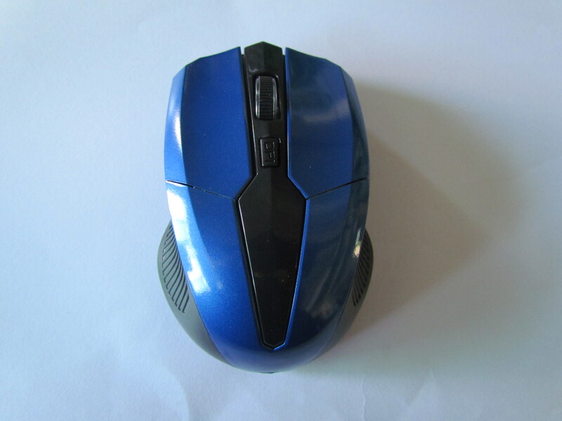 Vezeték nélküli játékegér állítható DPI kapcsoló 800-1200-1600DPI 2.4G 6 gombos optikai egér laptop notebook PC-hez