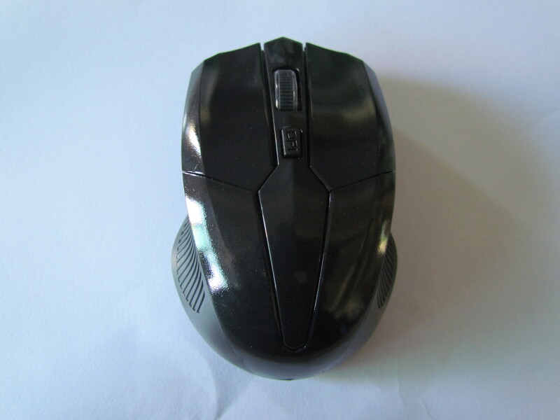 Vezeték nélküli játékegér állítható DPI kapcsoló 800-1200-1600DPI 2.4G 6 gombos optikai egér laptop notebook PC-hez