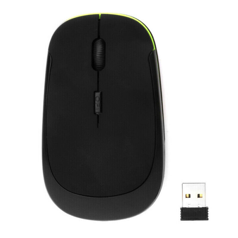 Ultratenká myš 2,4 GHz mini bezdrôtová optická herná myš a USB prijímač bezdrôtová počítačová myš pre PC notebook 3500