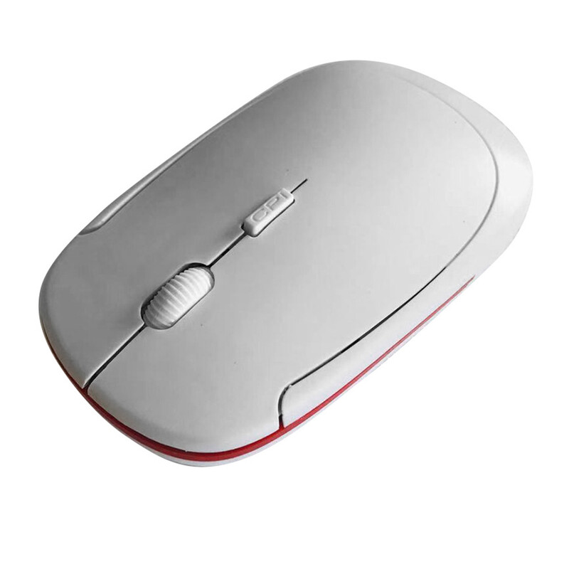 Ultratenká myš 2,4 GHz mini bezdrôtová optická herná myš a USB prijímač bezdrôtová počítačová myš pre PC notebook 3500