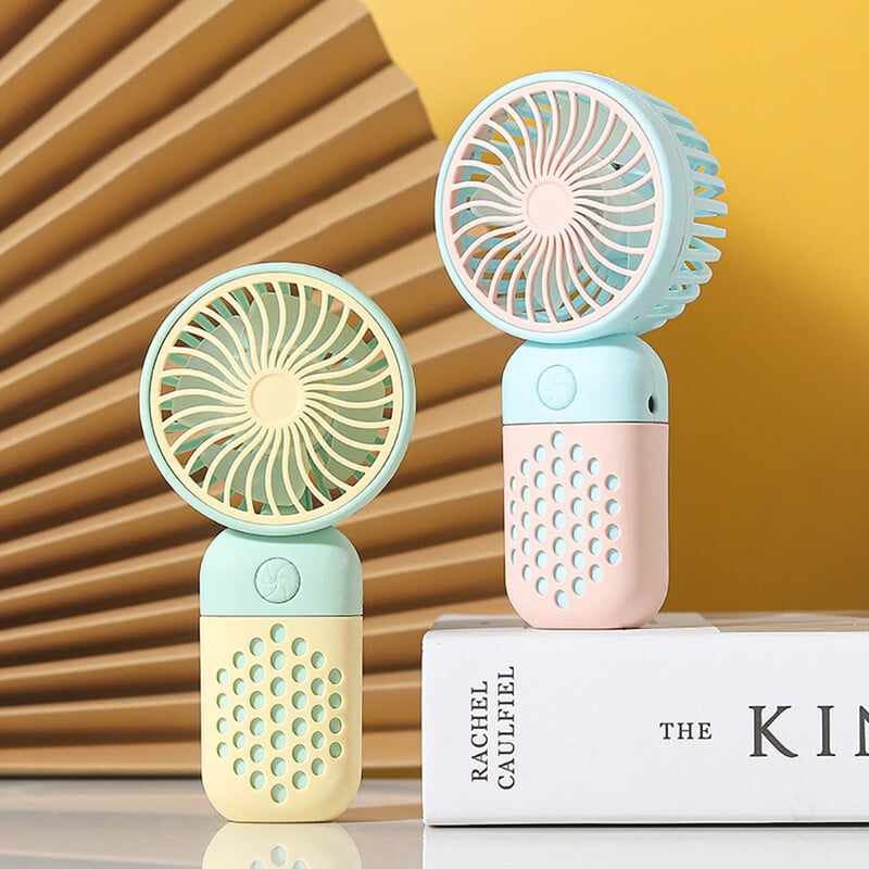 Rankiniai mini ventiliatoriai USB įkraunamas mažas elektrinis ventiliatorius studentų kišenėje nešiojamas ventiliatorius mini nešiojamas oro kondicionierius namų biurui