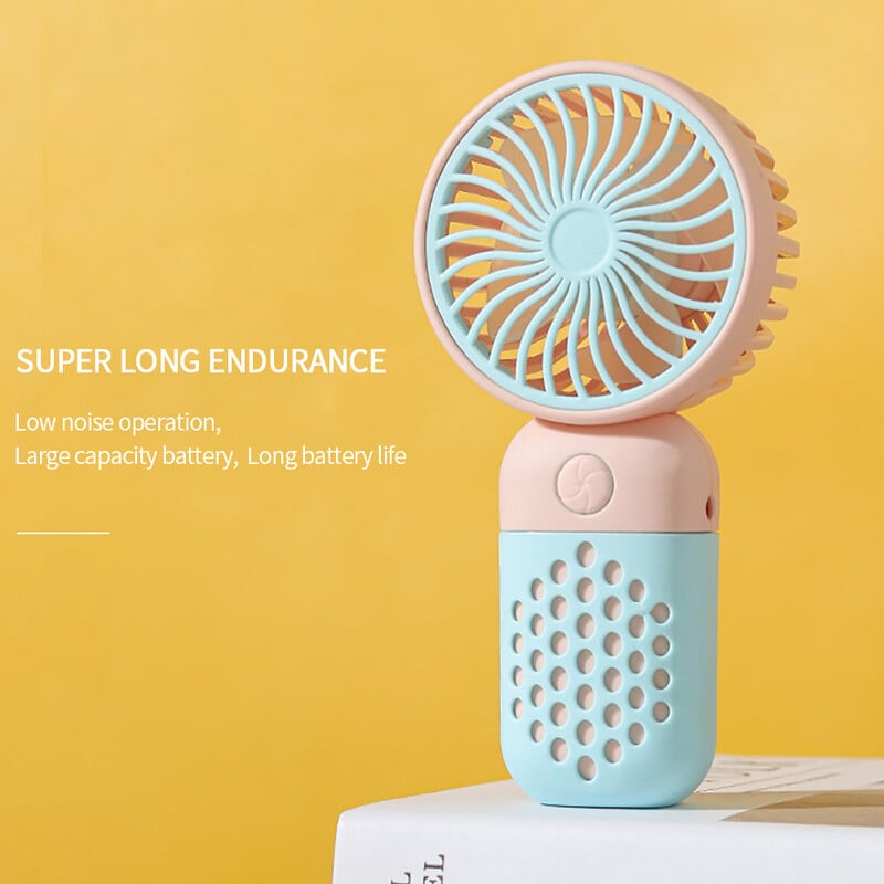 Rankiniai mini ventiliatoriai USB įkraunamas mažas elektrinis ventiliatorius studentų kišenėje nešiojamas ventiliatorius mini nešiojamas oro kondicionierius namų biurui