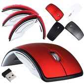 Prenosná 2,4G bezdrôtová myš Skladacia USB prijímač Skladacia optická bezdrôtová myš Počítačové myši pre PC notebook