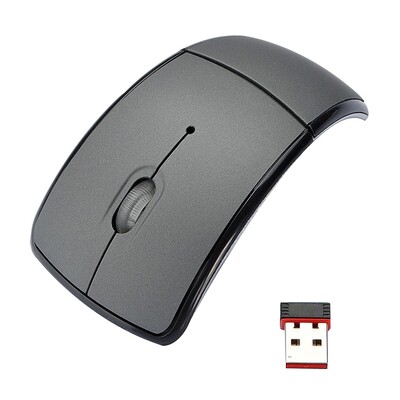 Prenosná 2,4G bezdrôtová myš Skladacia USB prijímač Skladacia optická bezdrôtová myš Počítačové myši pre PC notebook