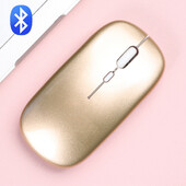 Ασύρματο ποντίκι Μπαταρία συμβατό με Bluetooth Ποντίκια Ασύρματο υπολογιστή Mause Εργονομικό ποντίκι παιχνιδιού για φορητό υπολογιστή Pad Mouse Gamer