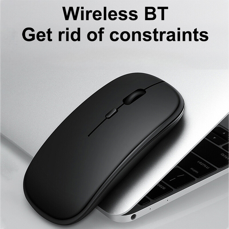 Juhtmeta hiire aku Bluetooth-ühilduv hiired juhtmeta arvuti Mause Ergonoomiline mänguhiir sülearvutile Pad Mouse Gamerile