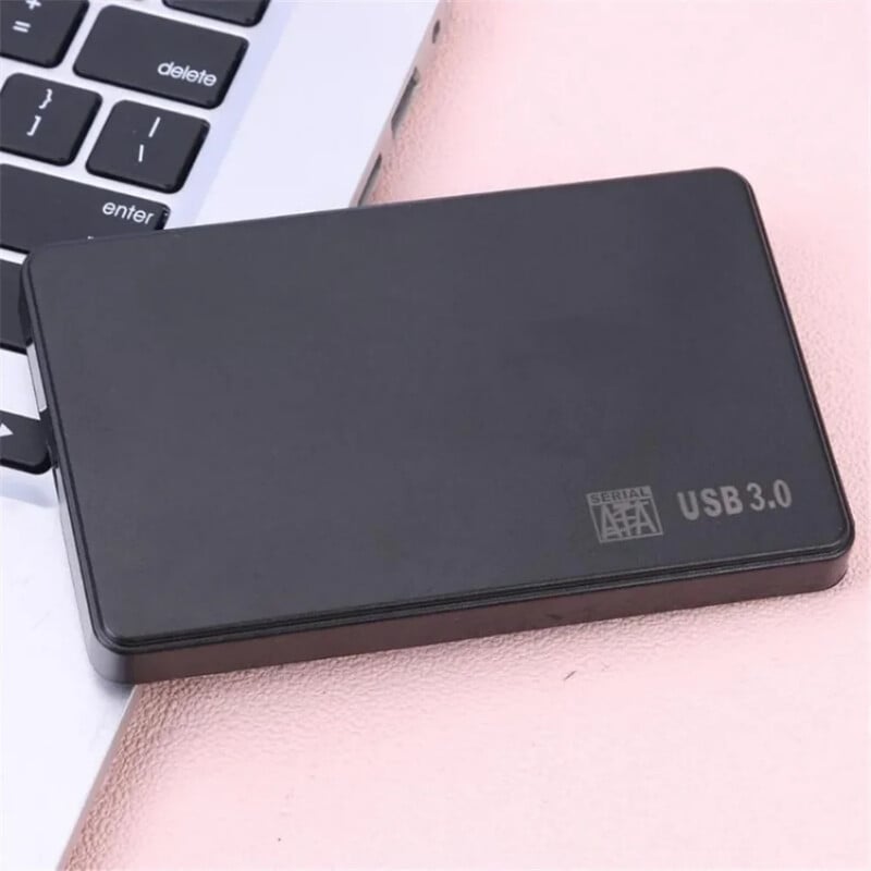 Carcasă HDD SSD de 2,5 inchi, USB 3.0 2.0 la SATA, cutie pentru hard disk 5 Gbps SD, carcasă HDD pentru hard disk extern, pentru desktop