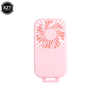 USB Mini Handheld Fan Outdoor Mini Creative Desktop Office Mute Charging Portable Handheld Pocket Fan