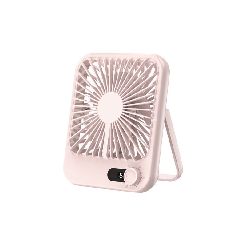 Creative Desktop Fan USB Portable Ultra-thin Wind Power Charging Μικρός ανεμιστήρας Φορητός εξοπλισμός καλοκαιρινής ψύξης