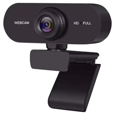 Webová kamera s USB HD 1080P/2K, funkcia Plug and Play s mikrofónom, automatickým zaostrovaním, pre počítač, Mac, PC, notebook, stolný počítač