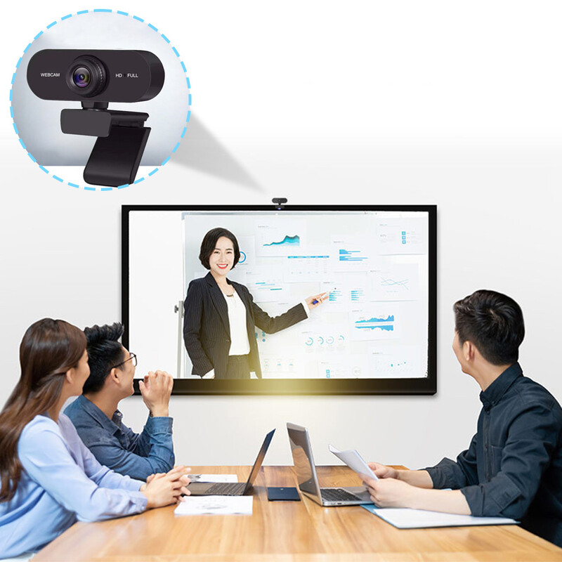 Cameră web USB HD 1080P/2K Focalizare automată cu microfon Cameră web pentru computer Cameră web pentru computer pentru PC/laptop Conferințe și apeluri video