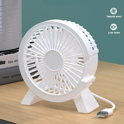 Mini USB ventilators portatīvais galddators vasaras dzesētājs dzesēšanas ventilators piezīmjdatoram klēpjdatoram 4 collu mājas biroja studenti kopmītņu izslēgšanas galda ventilators