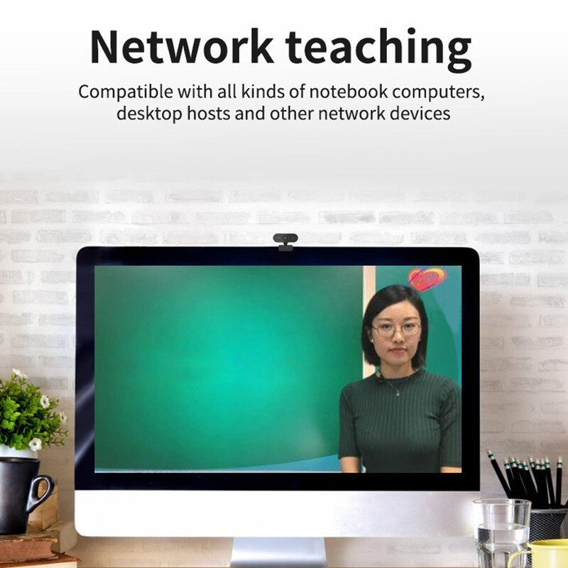 Cameră web USB HD 1080P/2K pentru PC Plug and Play cu microfon Cameră web pentru afaceri Focalizare automată pentru conferințe și apeluri video PC/laptop