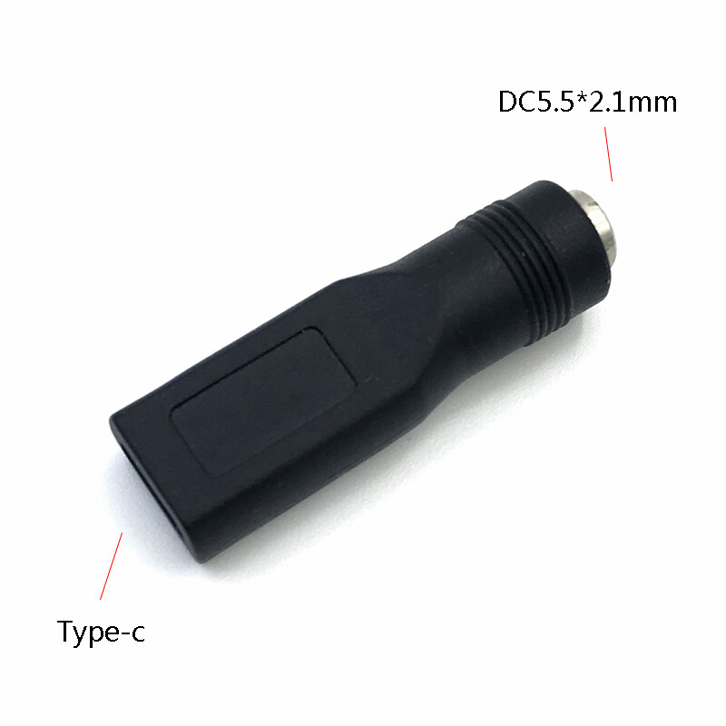 1 buc DC5.5 x 2.1mm mamă la micro USB 5 pini tip c unghi femelă dc5.5 * 2.1mm mamă la tip c AF AM adaptor de alimentare