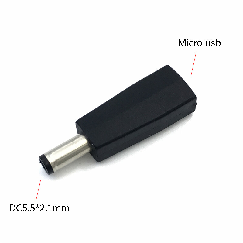 1 buc DC5.5 x 2.1mm mamă la micro USB 5 pini tip c unghi femelă dc5.5 * 2.1mm mamă la tip c AF AM adaptor de alimentare