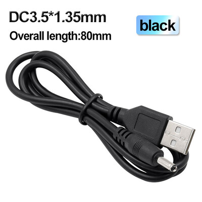 USB la DC orificiu rotund3,5 * 1,35 mm 5 V putere cablu de încărcare difuzor mic cablu 3,5 mm pentru mini difuzoare HUB USB Cablu de încărcare TSLM1