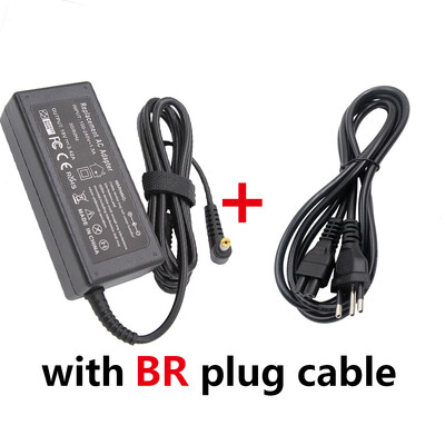 19V 3.42A 65W 5.5*1.7mm maiņstrāvas klēpjdatora lādētāja adapteris Acer Aspire 5315 5630 5735 5920 5535 5738 6920 6530G 7739Z barošanas bloks