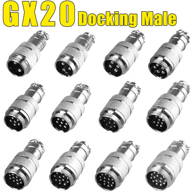5 buc GX12 GX16 GX20 2 3 4 5 6 7 8 9 10 12 14 15 pini de andocare mufă aviație conector circular