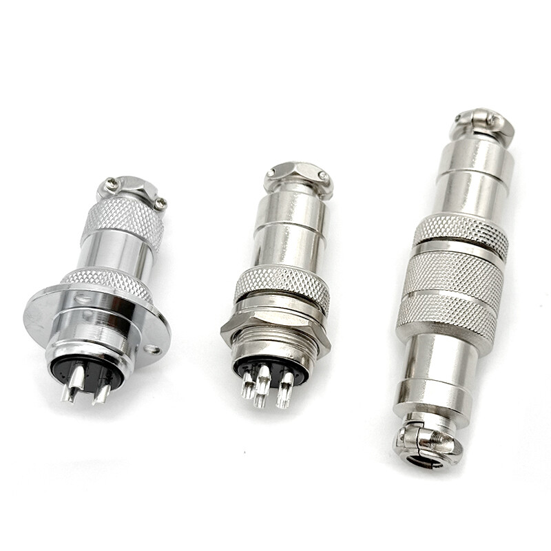 5 buc GX12 GX16 GX20 2 3 4 5 6 7 8 9 10 12 14 15 pini de andocare mufă aviație conector circular